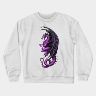 Master Dragon Purple Crewneck Sweatshirt